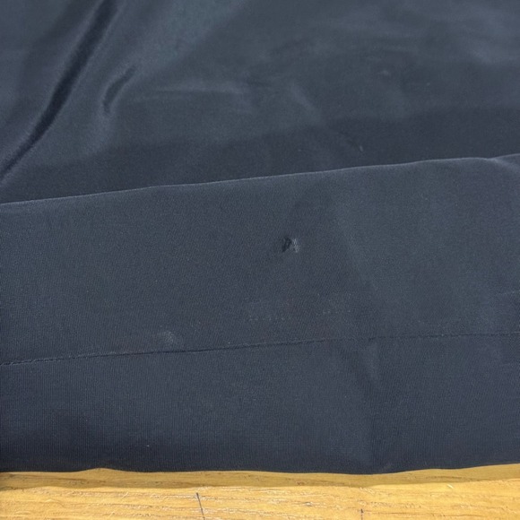 NWT Open Edit Black Spaghetti Strap Mini Dress with Side Slit Pleats Size L - Picture 14 of 14